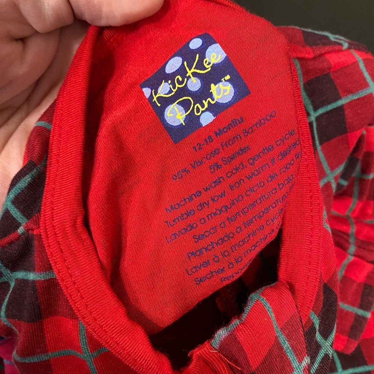 12-18 months Kickee Pants footie sleeper