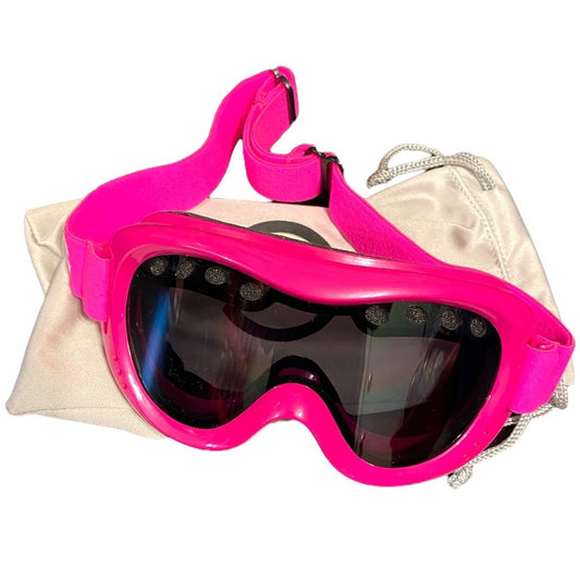 Magellan Outdoors pink snow goggles