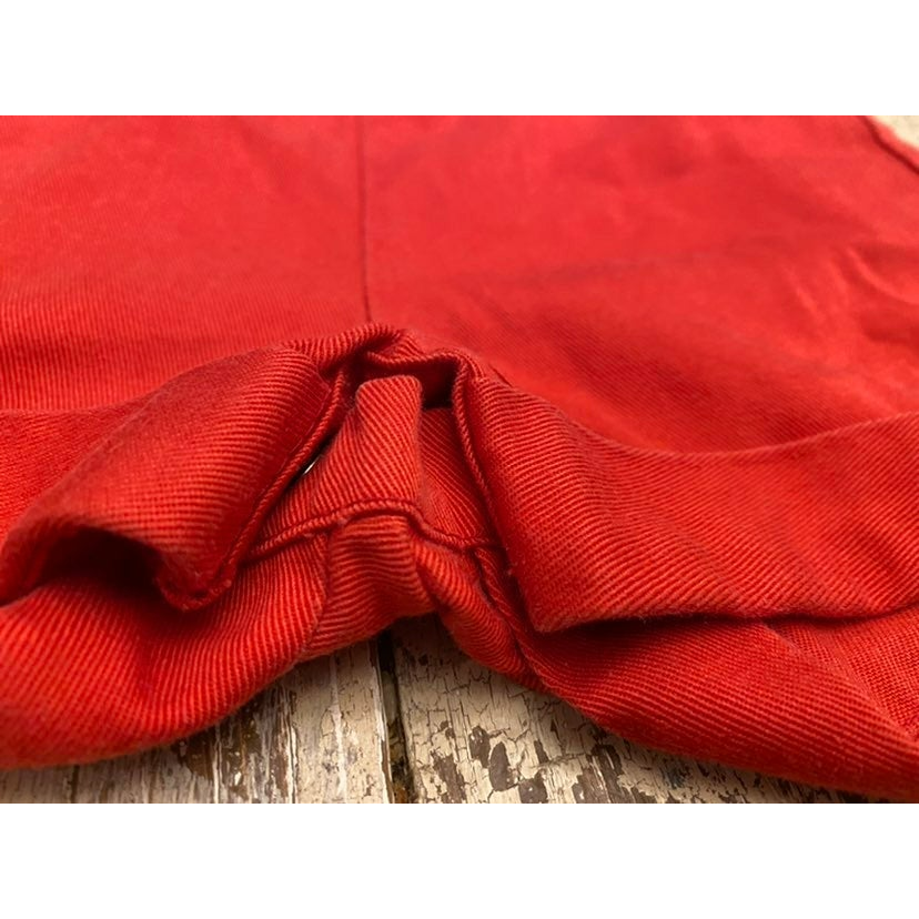 18 months Vintage red jonjon shortall
