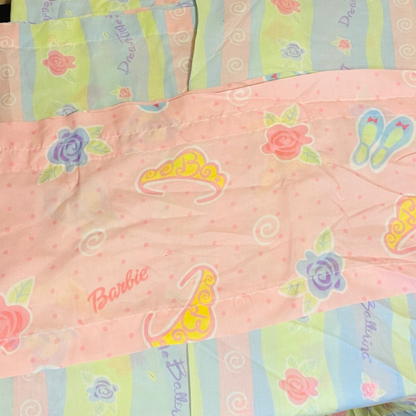 Vintage Barbie curtains bundle