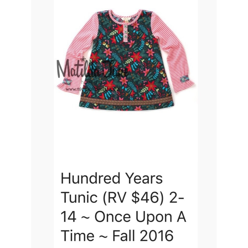 Size 4 Matilda Jane Christmas tunic
