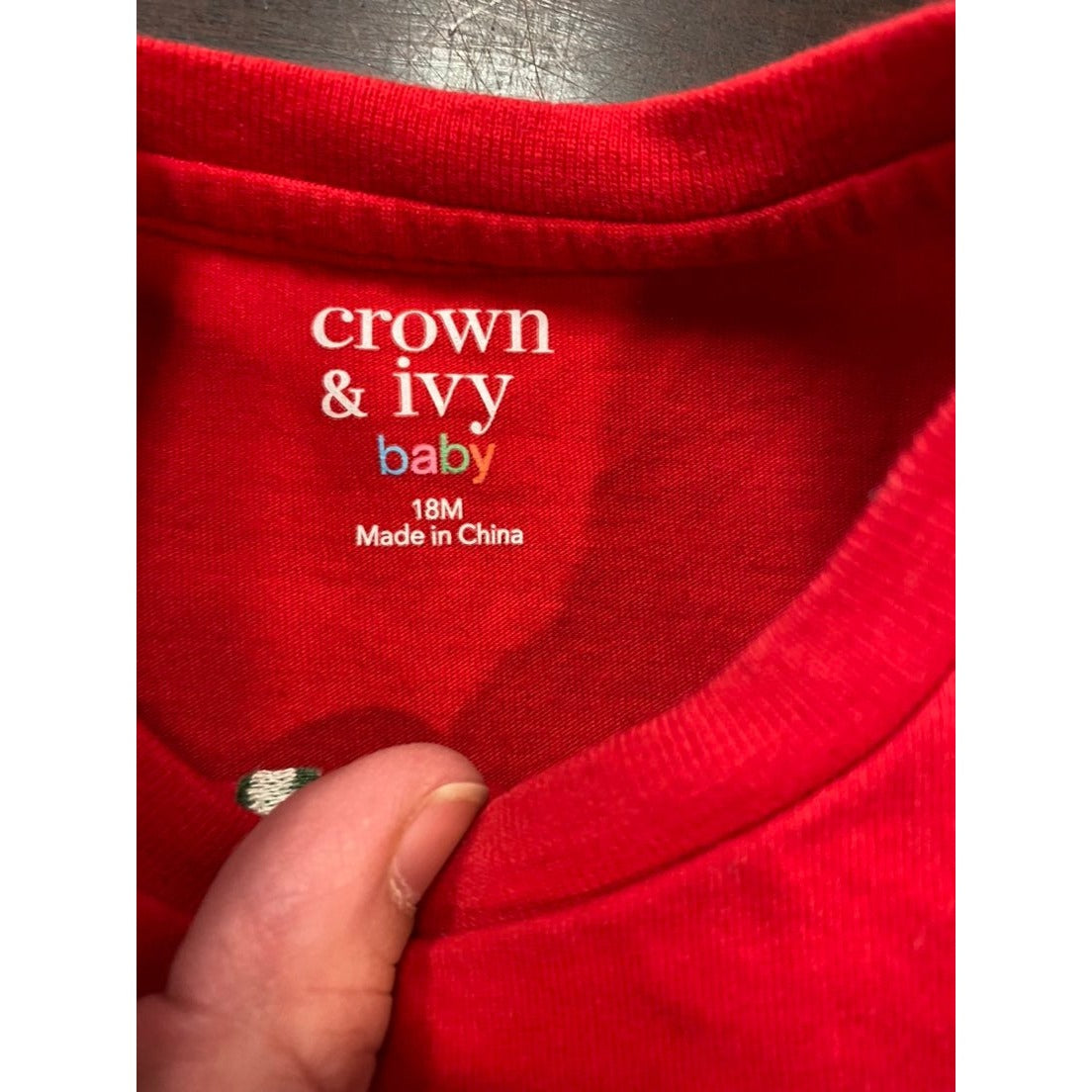 18 Months crown and ivy train top
