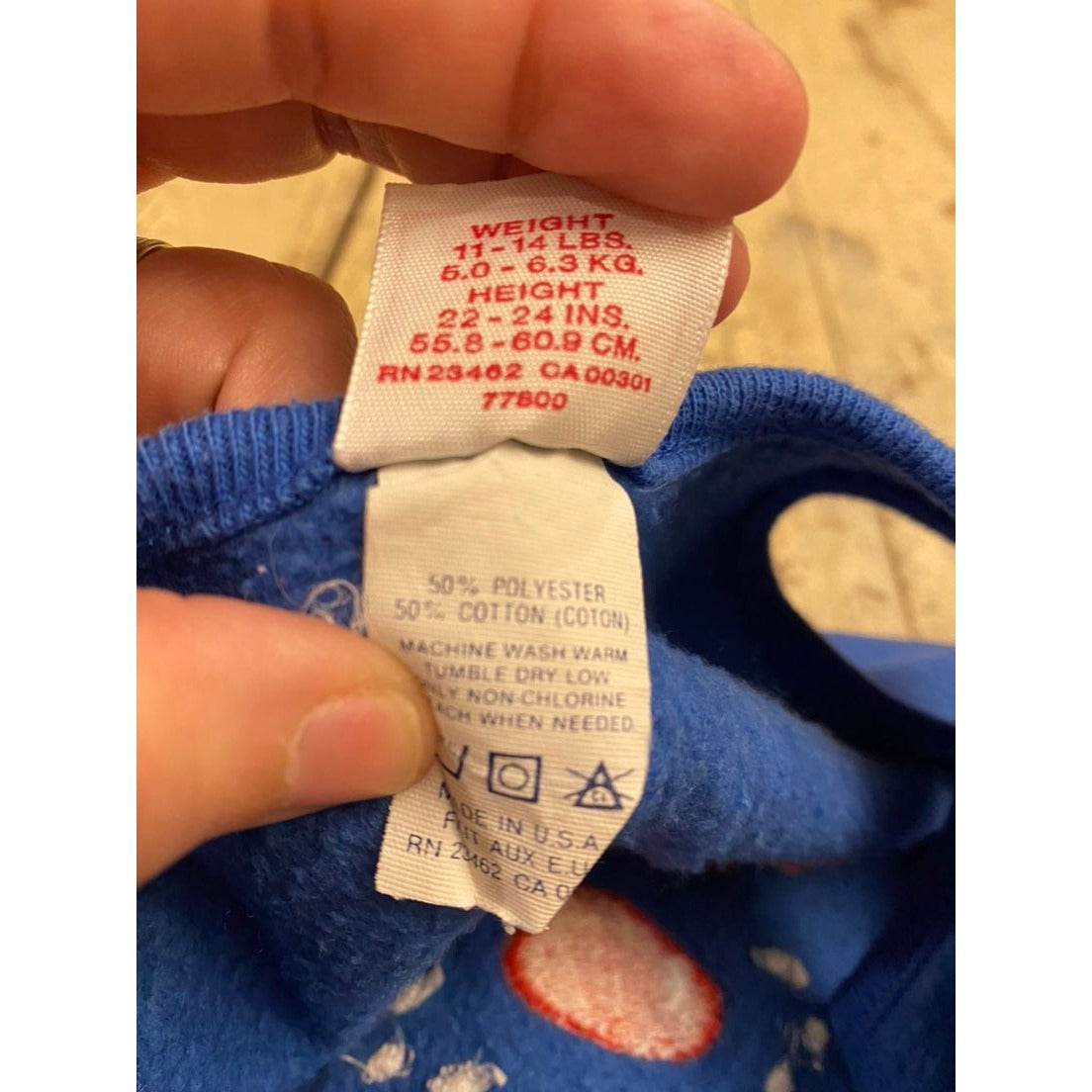3-6 months vintage Buster Brown romper