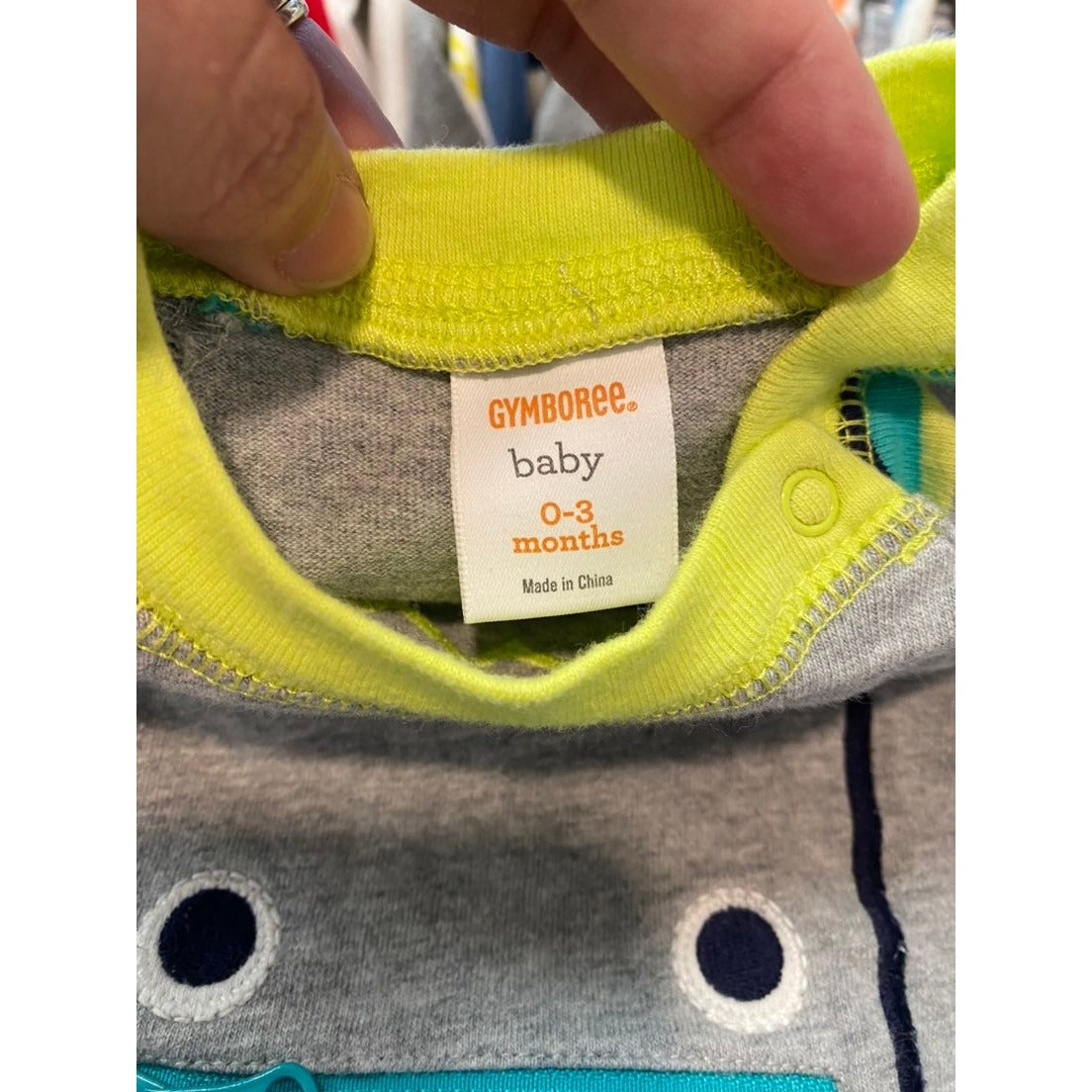 0-3 months Gymboree romper