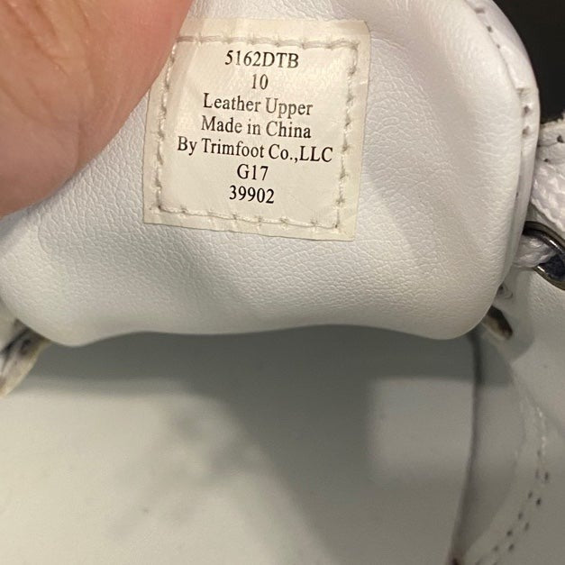 New size 10 leather saddle oxfords Baby Deer 5162 Conner Saddle Shoe