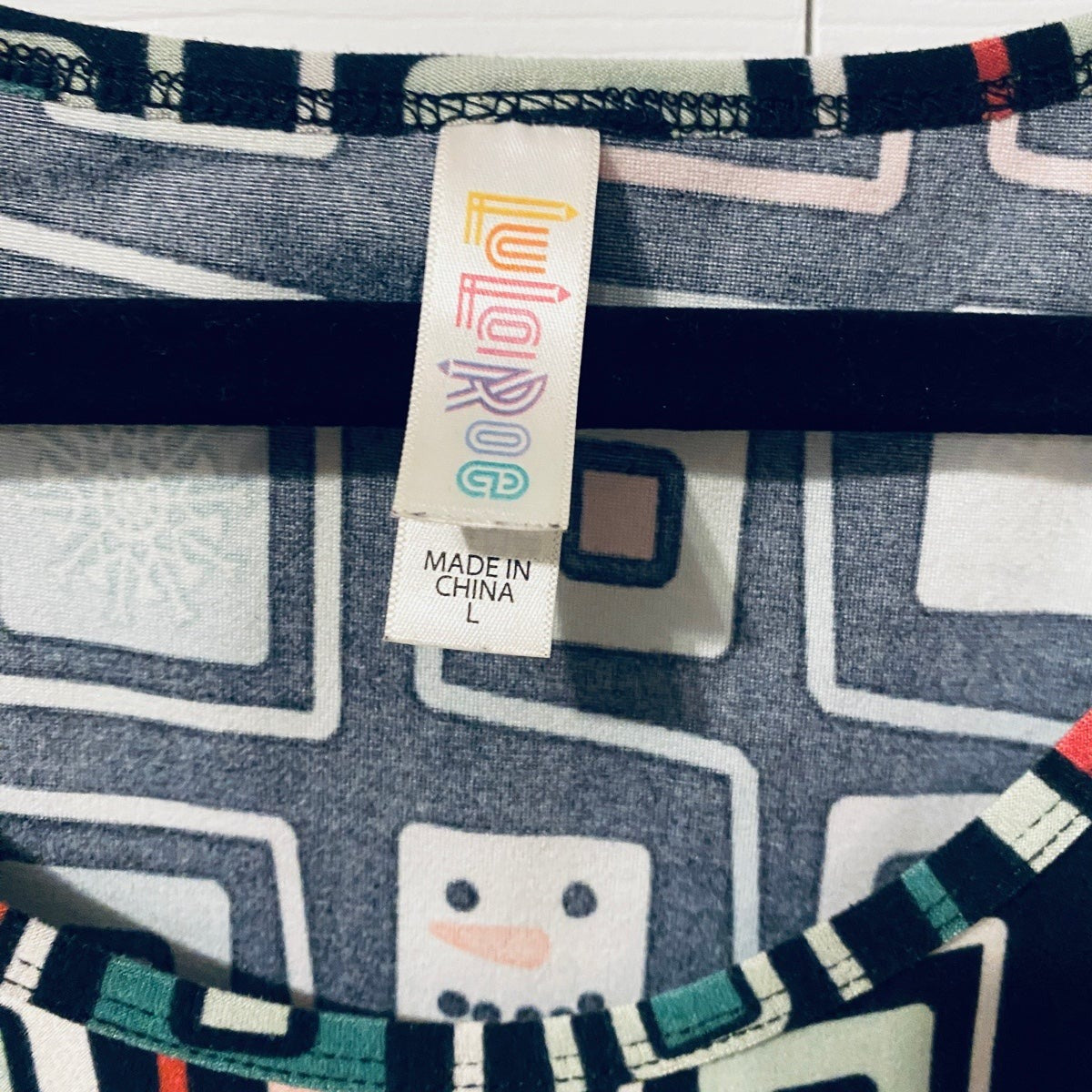 Lularoe Christmas top Large