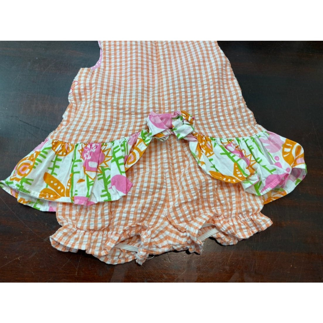 12 months bailey boys birds bloomer set