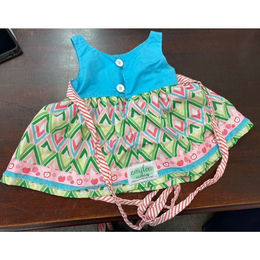 Amy Lou apple ruffle dress