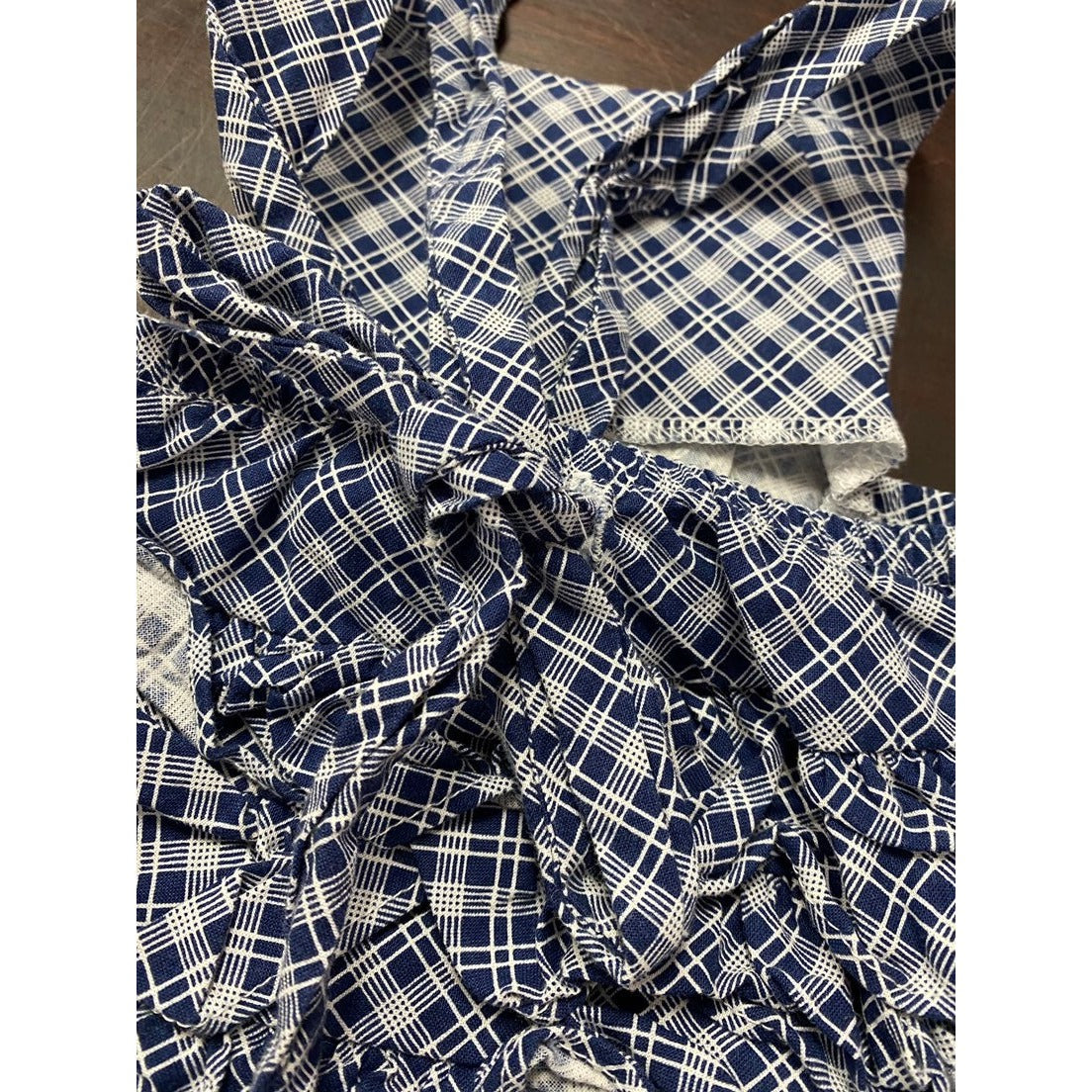 0-3 months RicRac & Ruffles bubble