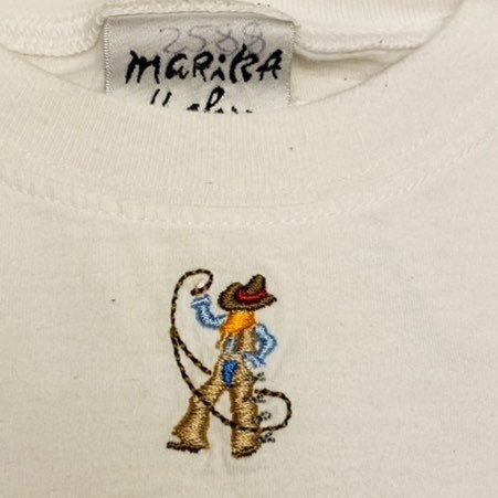 24 months embroidered cowboy tshirt