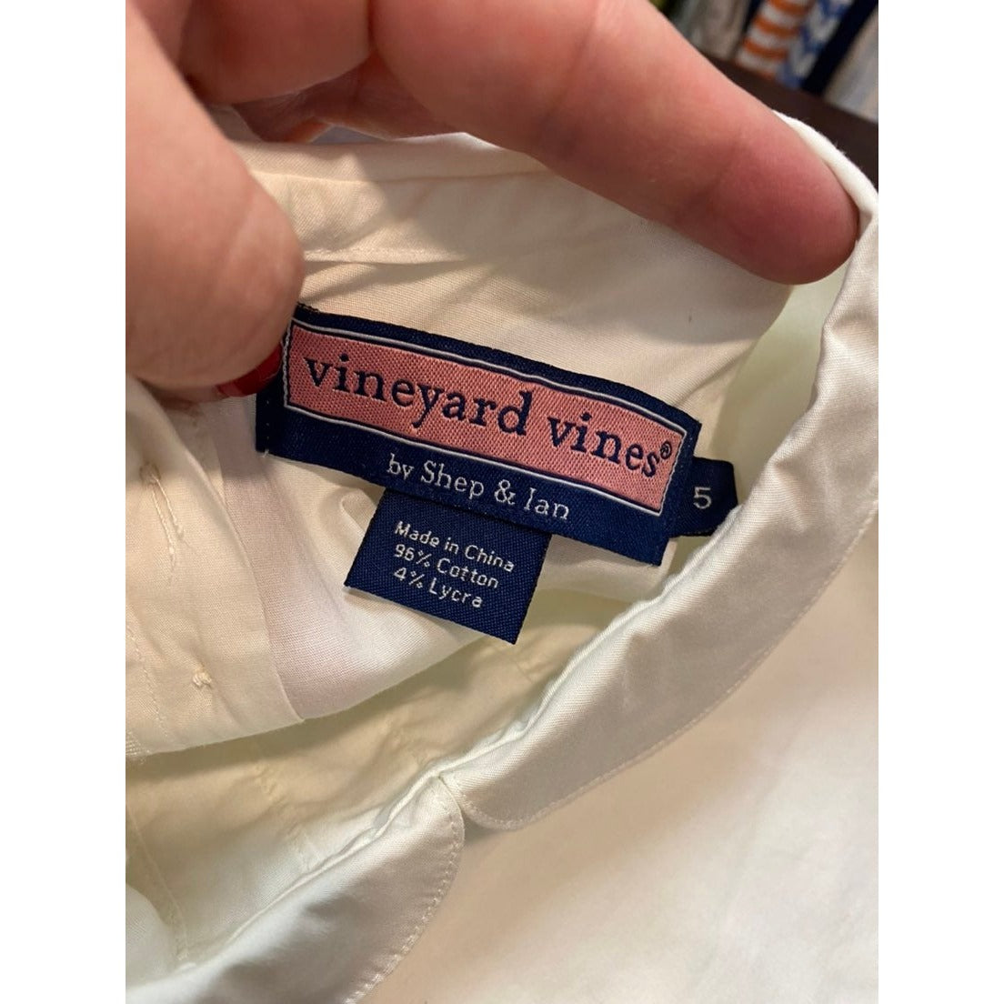 Size 5 Girls Vineyard Vines top