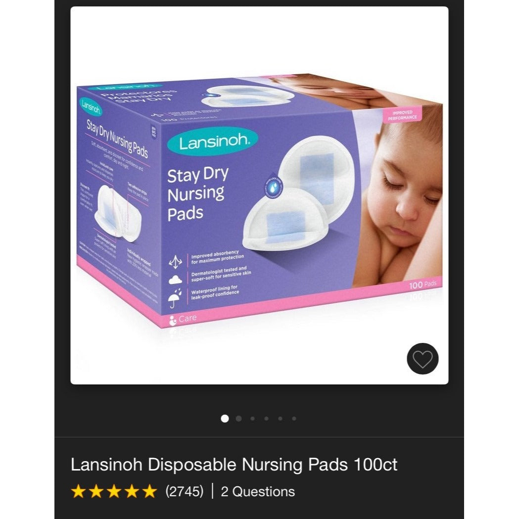 100 NEW Nursing pads