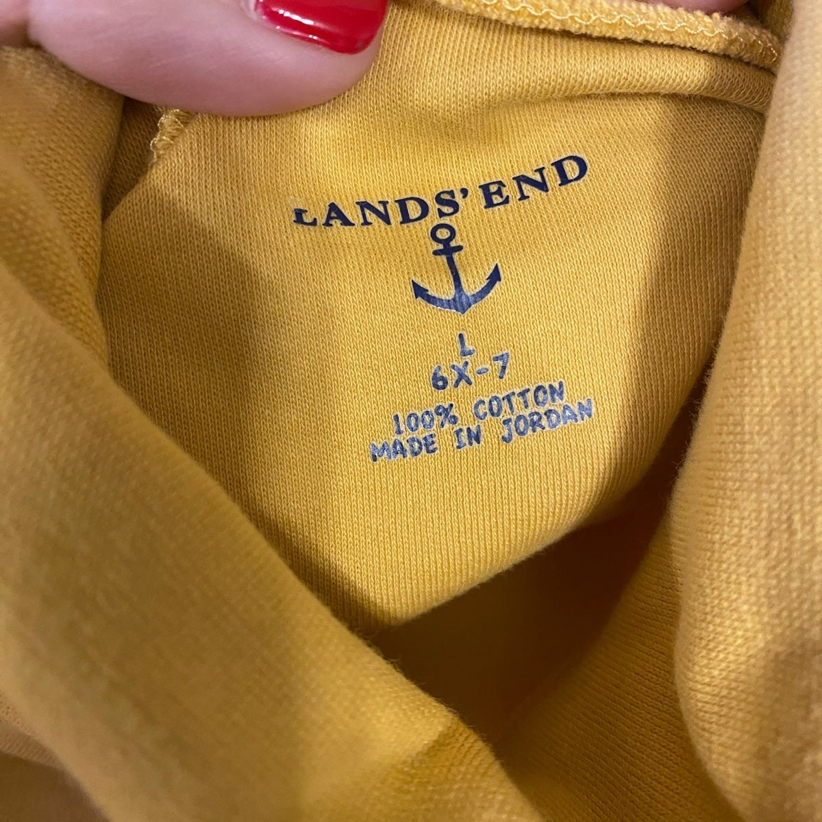 6x/7 lands’ end turtleneck bundle