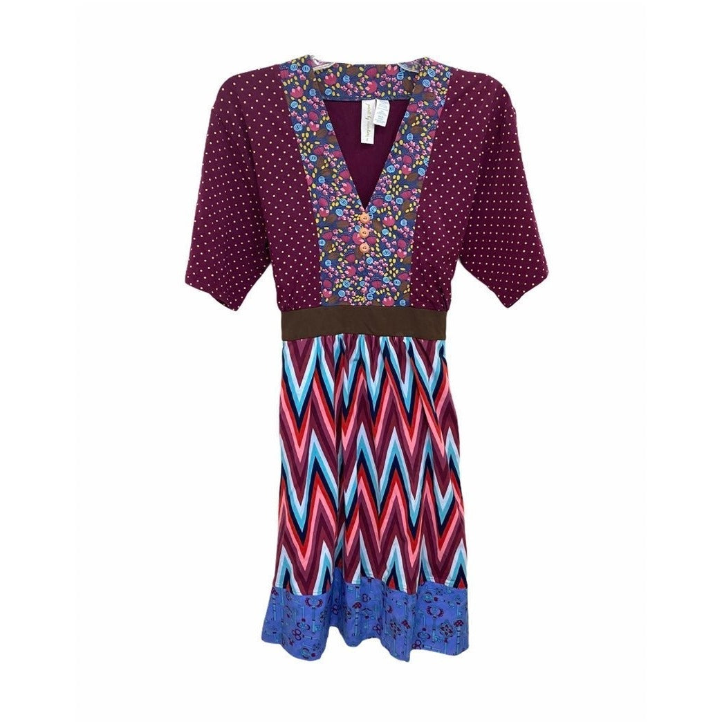 Small Matilda Jane paint by numbers Mama dress