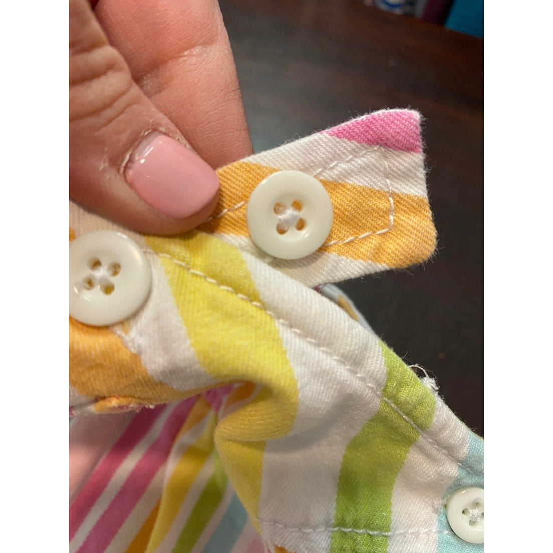 3-6 months Vintage Gymboree rainbow jumper dress