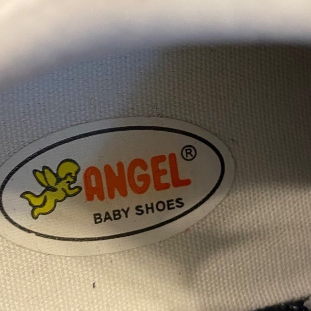 Size 5 Angel baby Austin leather saddle Oxford shoes