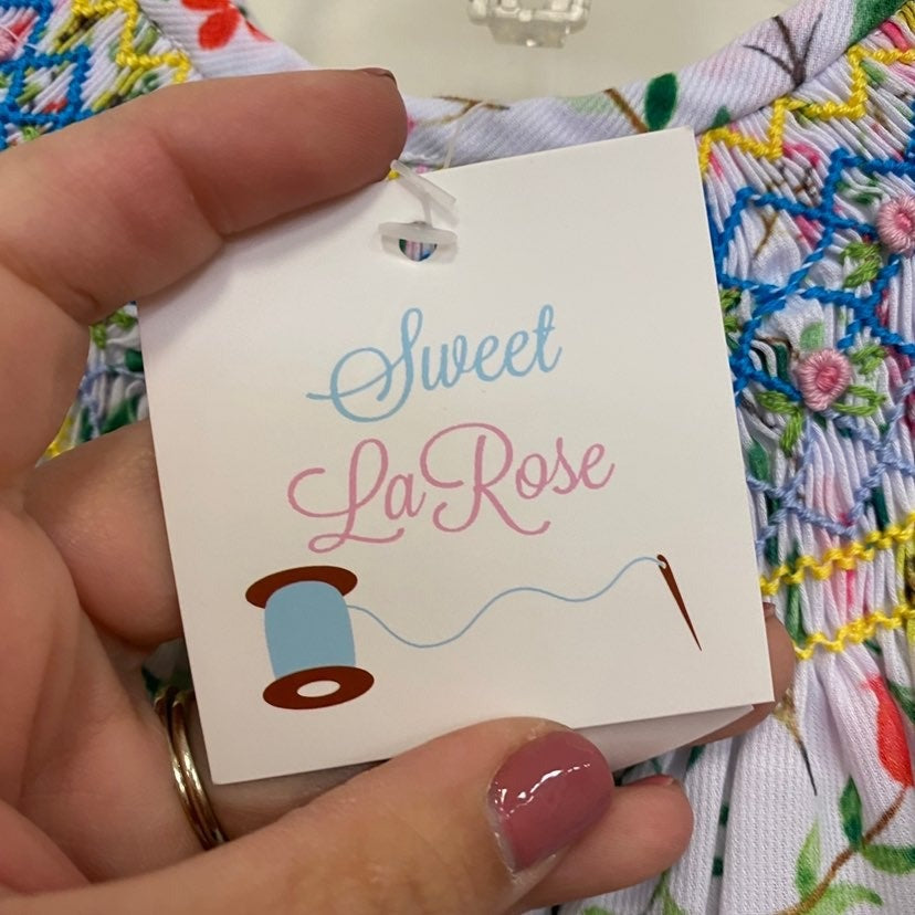 New 3t girls smocked floral Dress