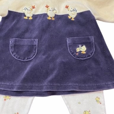 9 months Le Top vintage duck outfit