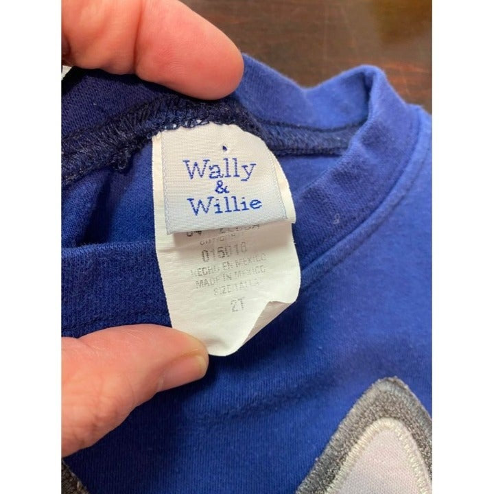 2T Wally & Willie wolf top