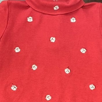 24 months Santa Christmas top