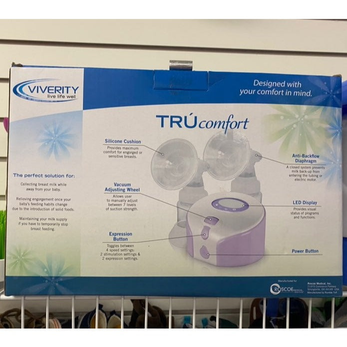NEW Viverity double electric breast pump