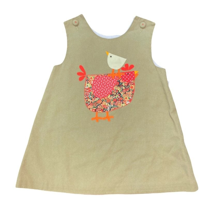 3T vintage Chocolate Soup chicken Dress