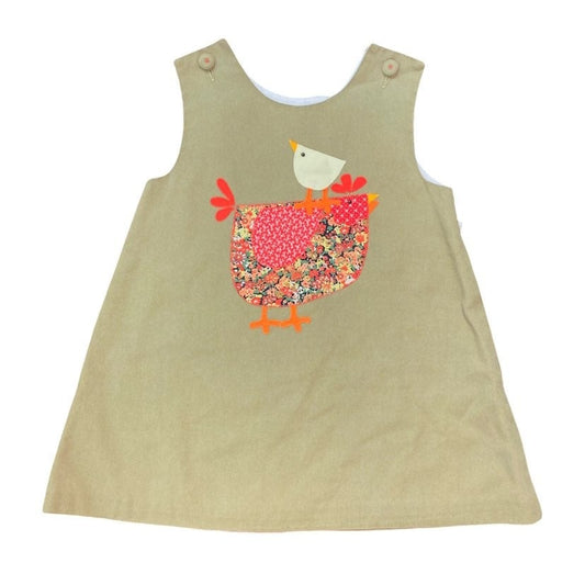 3T vintage Chocolate Soup chicken Dress