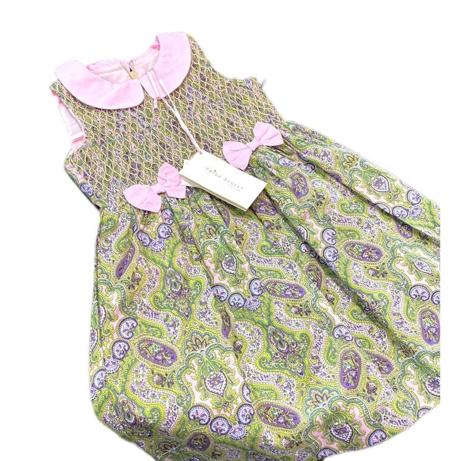 New Smocked floral dress 12-24 months