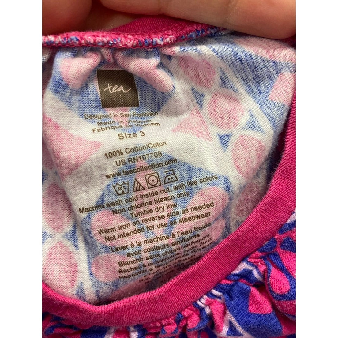 Size 3 girls Tea Collection summer Dress