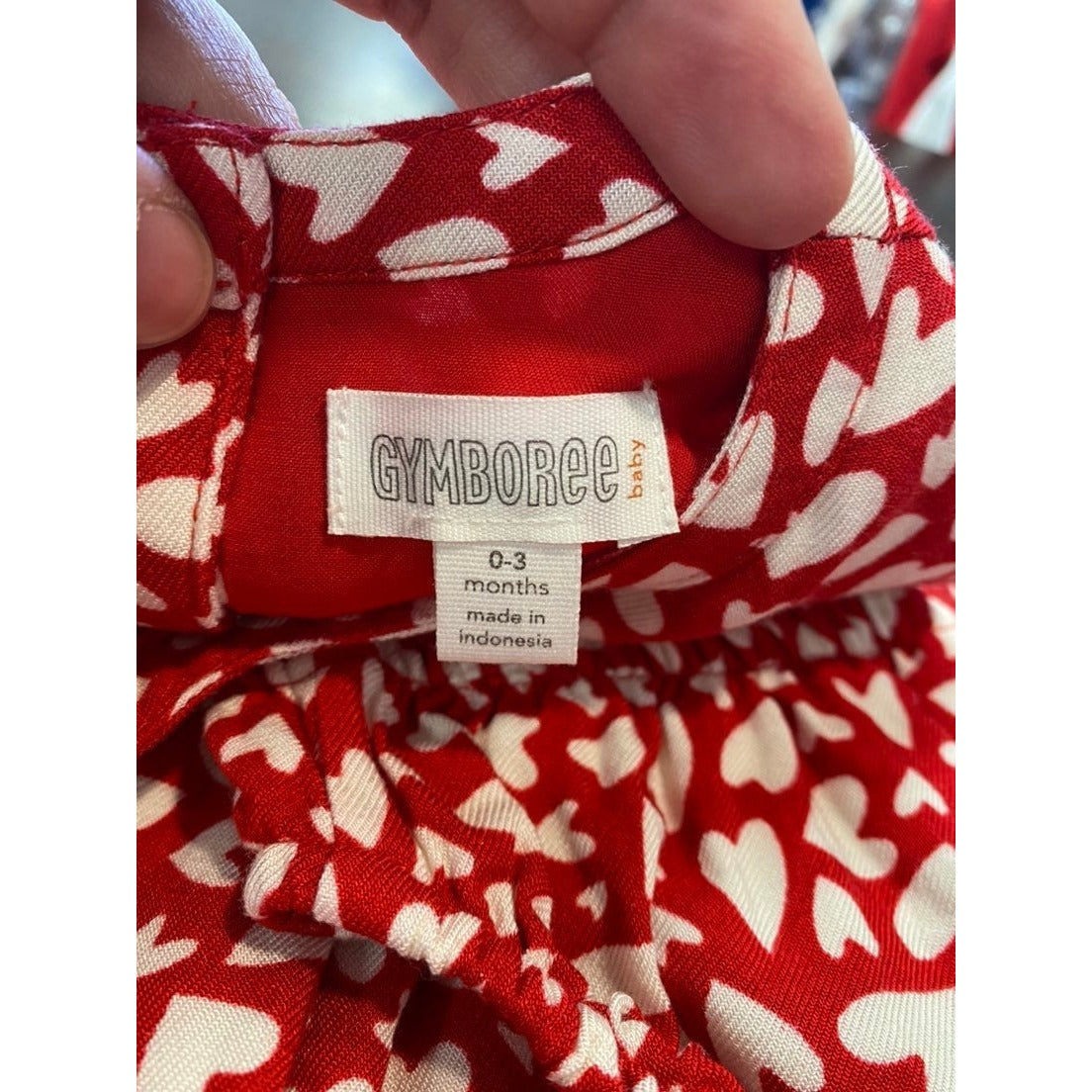 0-3 month Gymboree heart dress