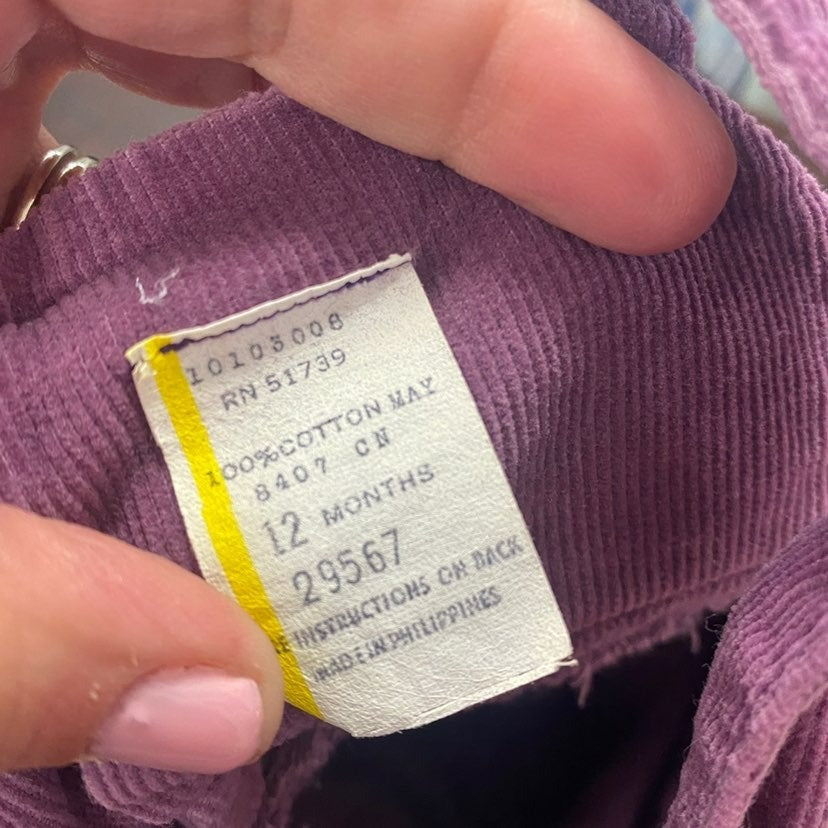Vintage 12 months purple Dress