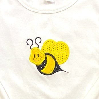 Size 7/8 Bumblebee ruffle outfit