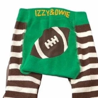6-12 months baby boys football leggings