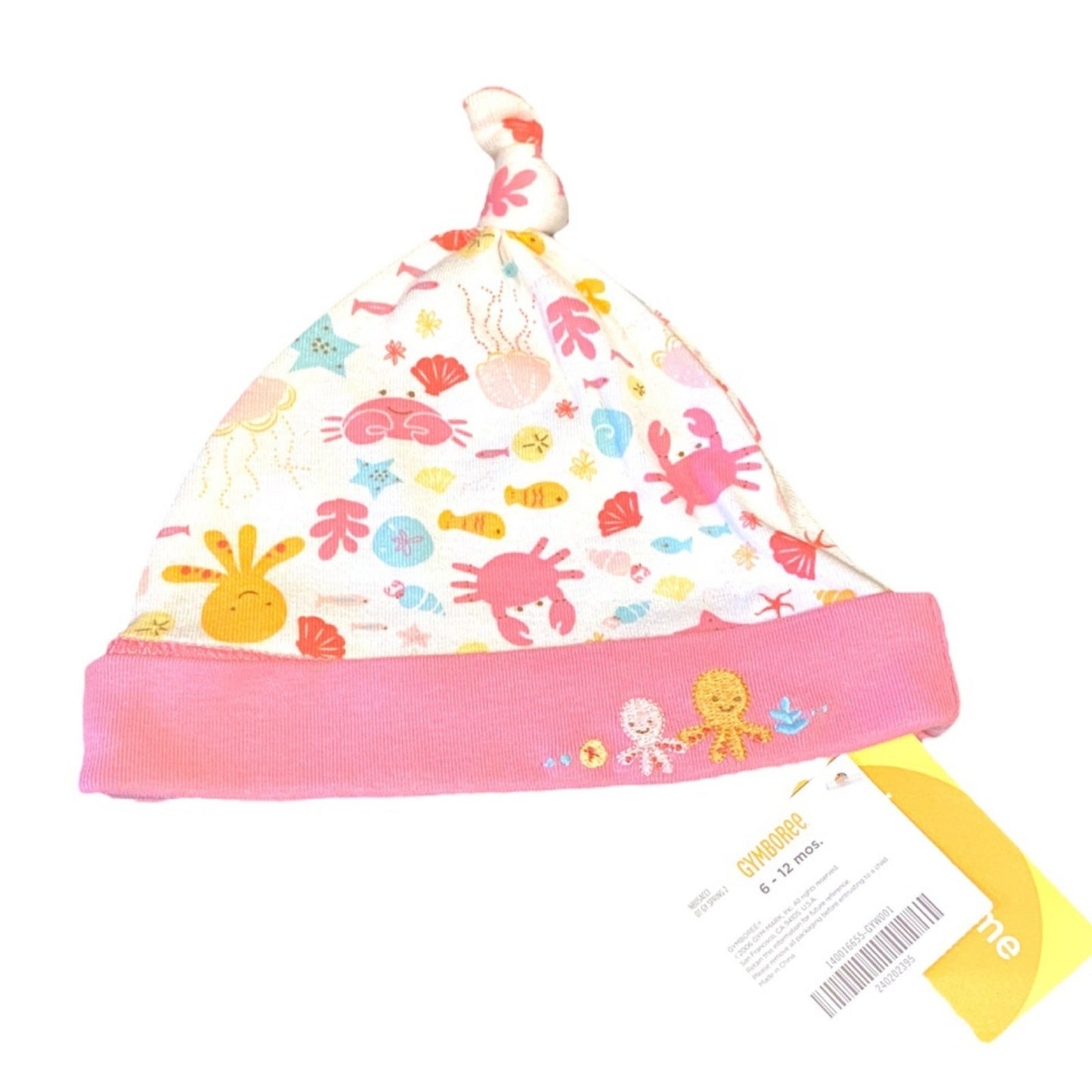 New Gymboree 6-12 months octopus baby hat