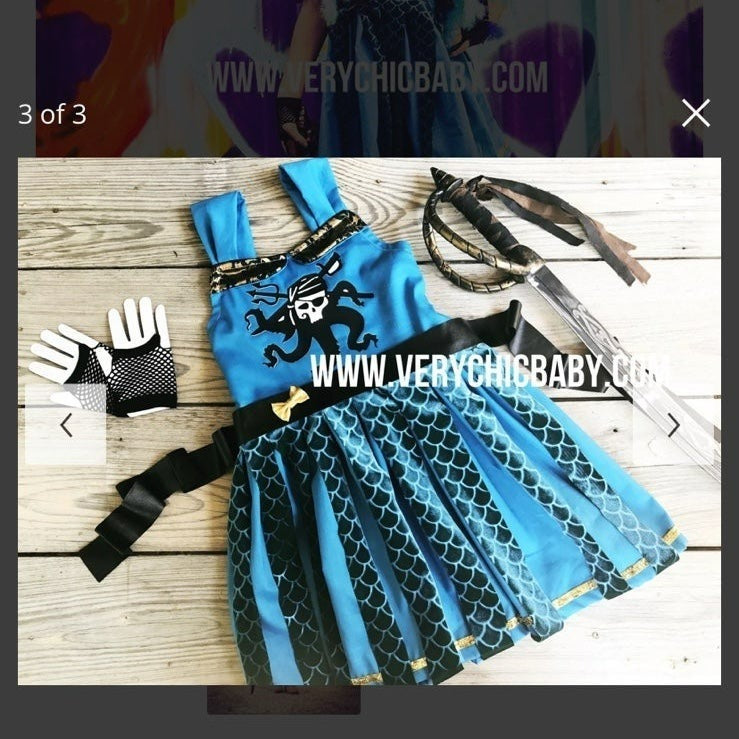 Descendants Uma boutique Costume dress