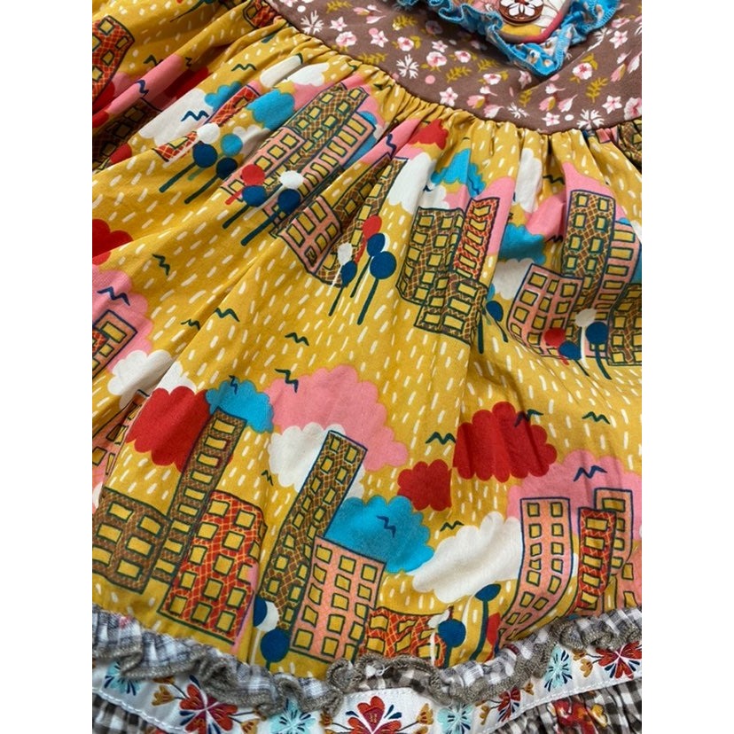 Size 2 Wildflowers central park dress