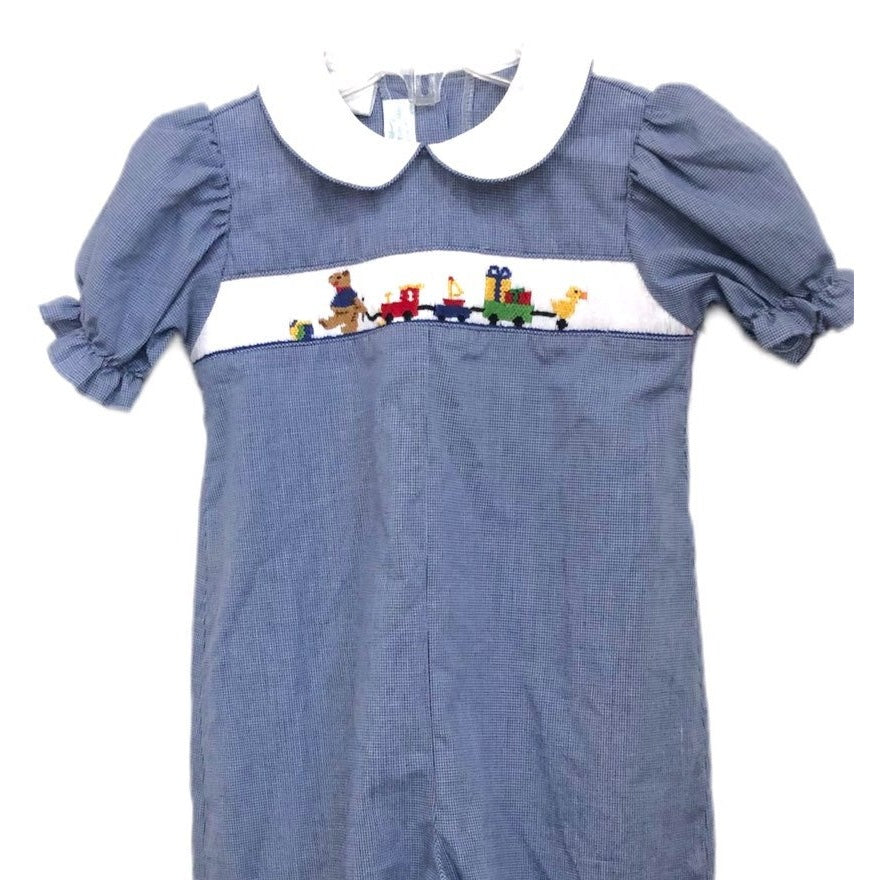 24 months smocked long bubble