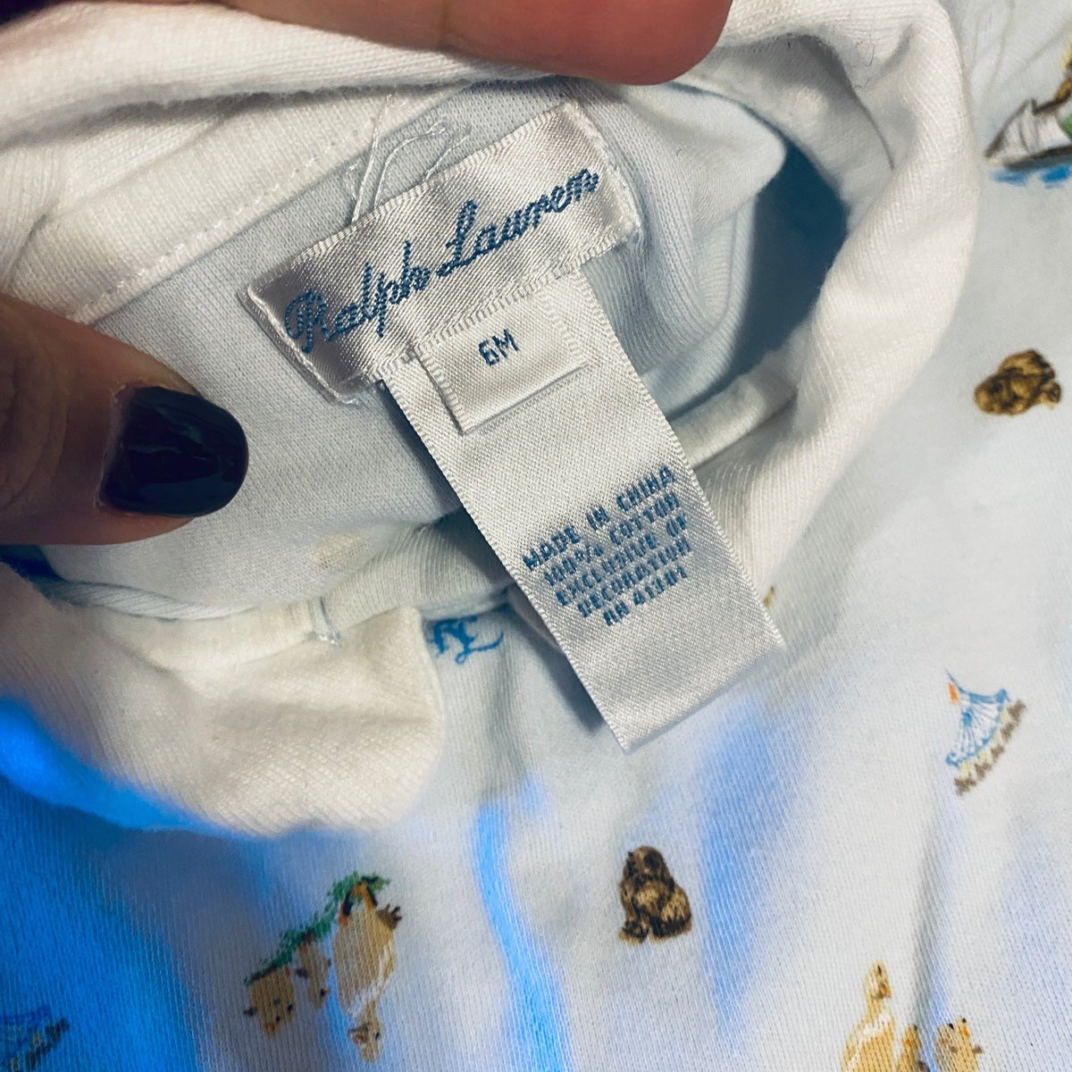 6 months Ralph Lauren romper