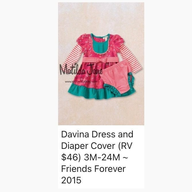18-24 months Matilda Jane Christmas dress