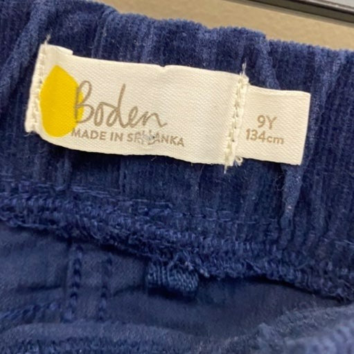 Size 9 boden navy corduroy skinny pants