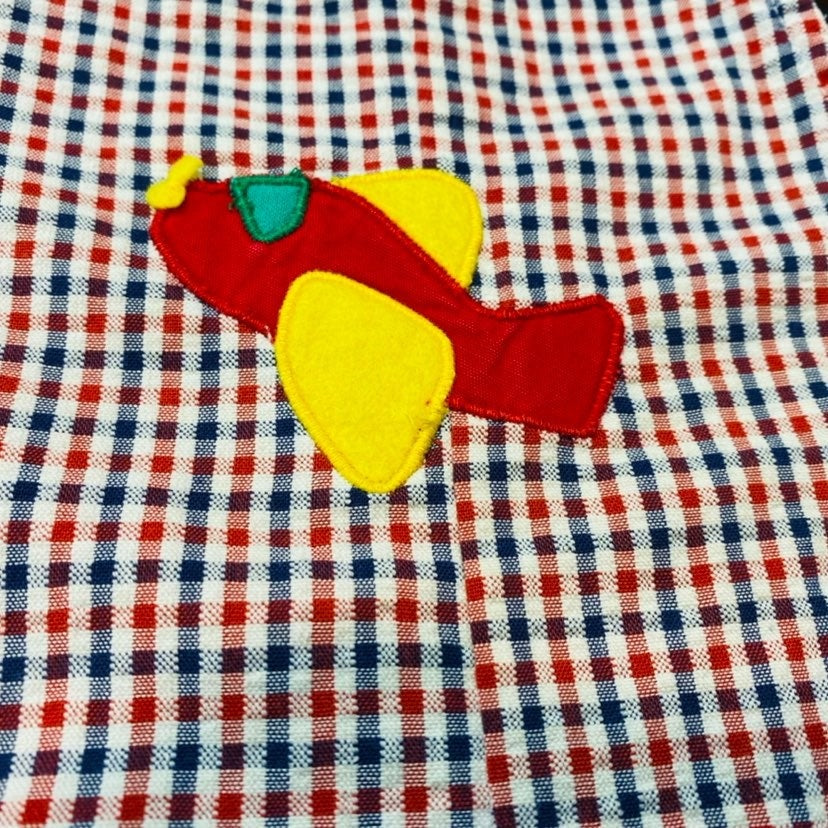 Vintage airplane jon jon size 2-3