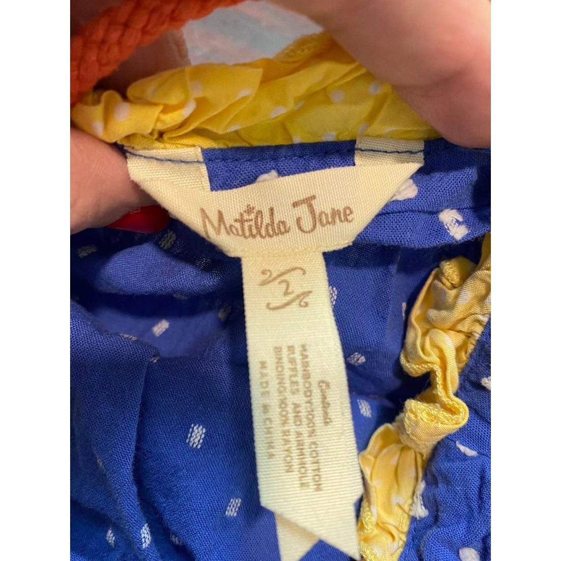 Size 2 Matilda Jane tank