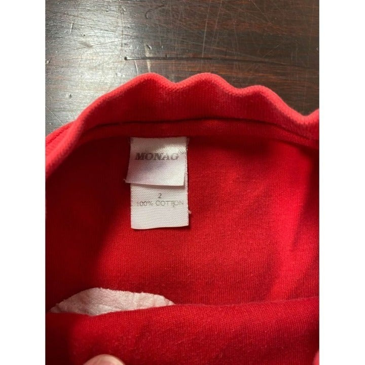 Size 2 Airplane appliqué tee