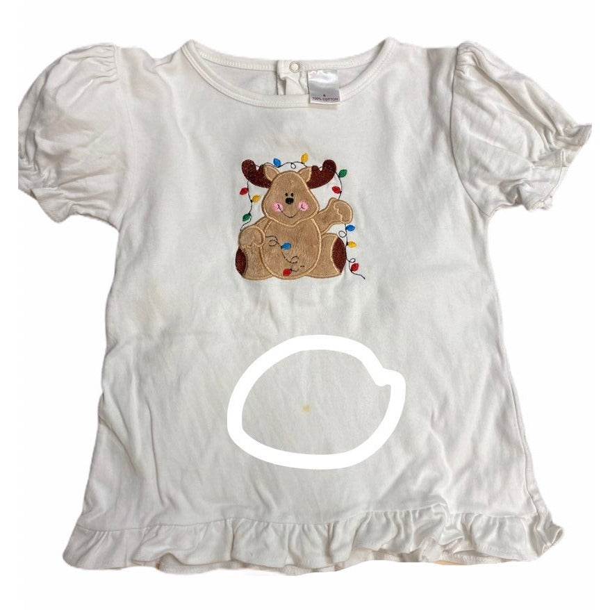 5/6 boutique Christmas ruffle outfit