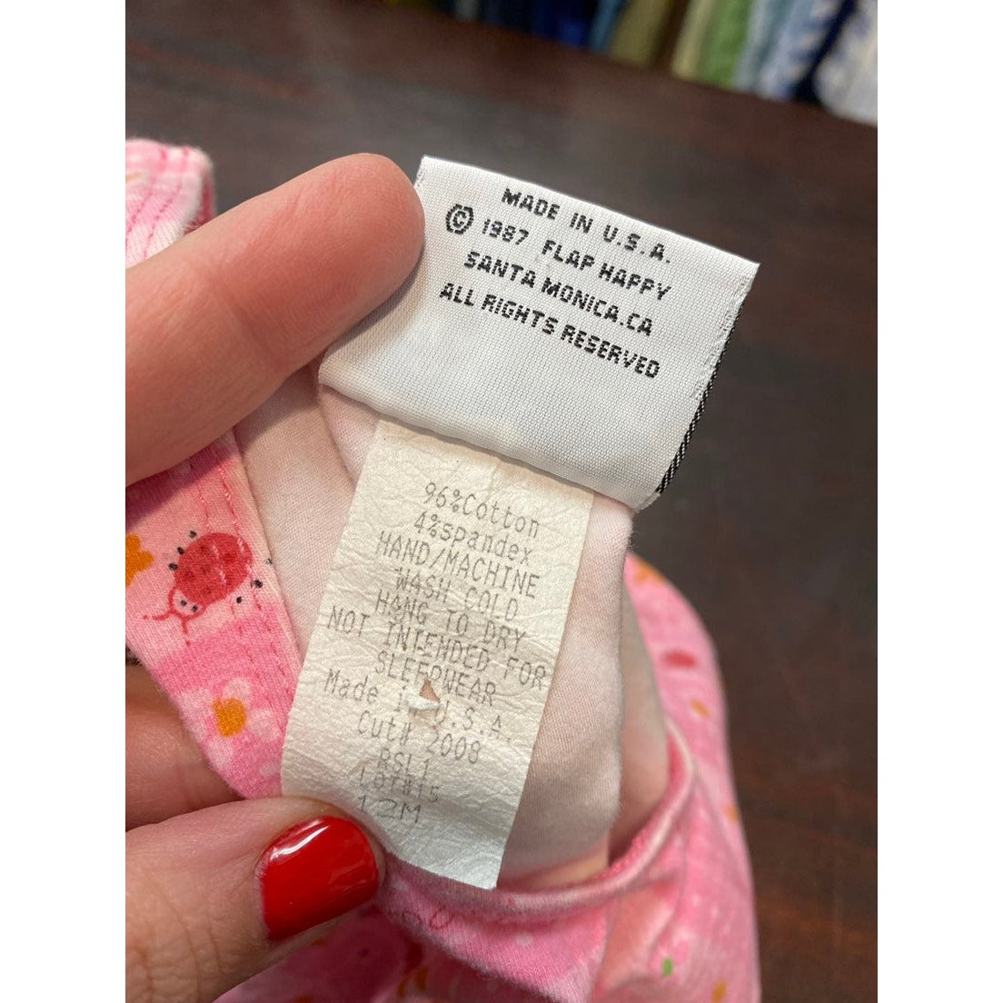 12 months Vintage 1987 Swimsuit