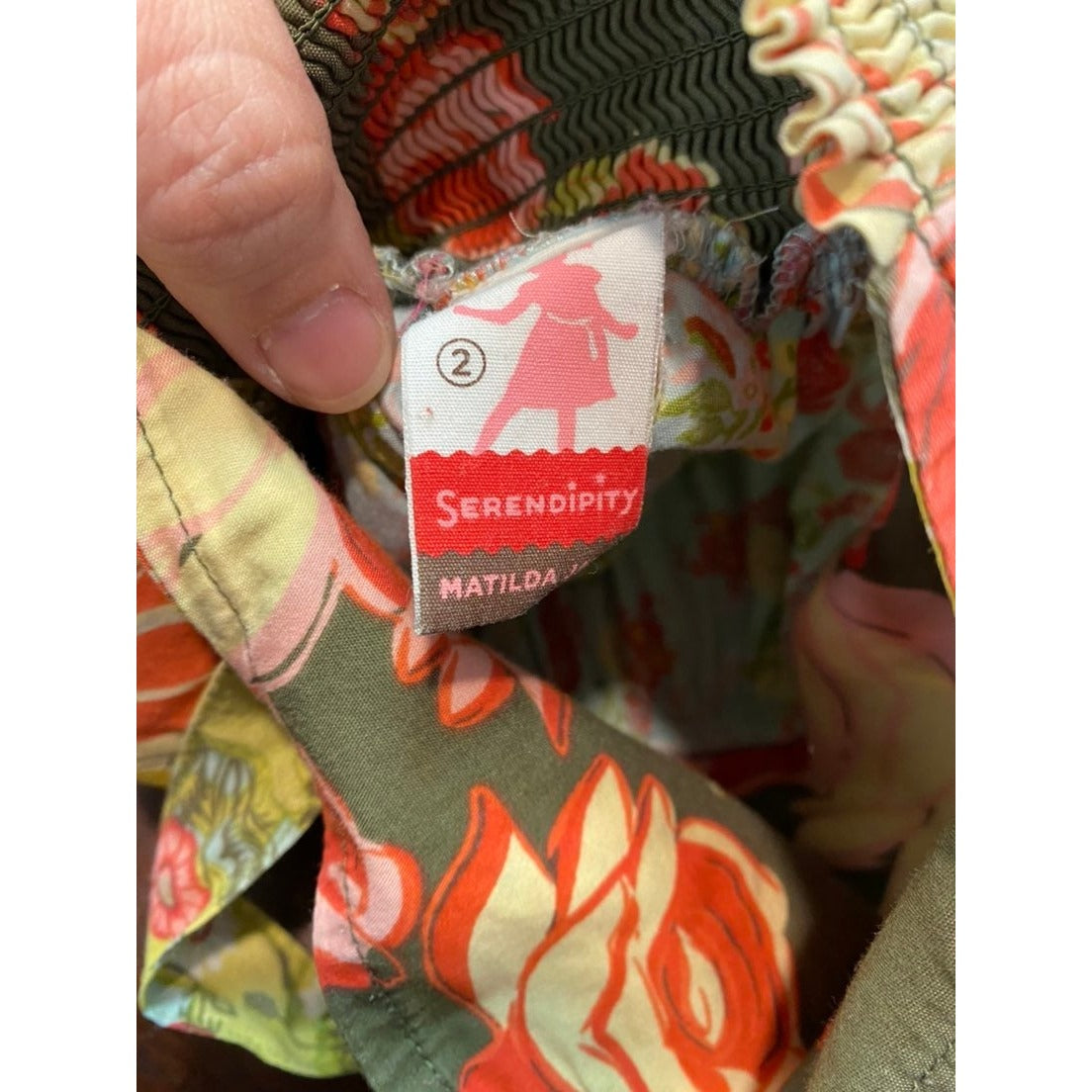 Matilda Jane roundabout serendipity top size 2