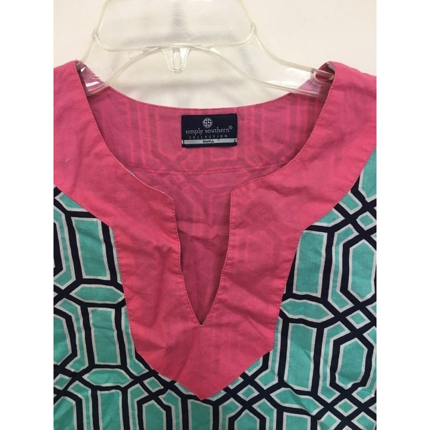 Small Simply Southern Tunic or swim cover up