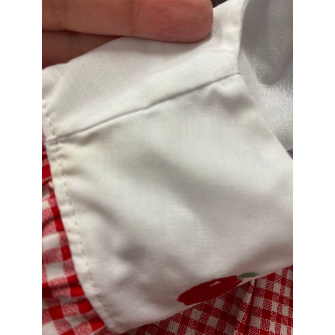 New 6-9 months vintage apple bloomer set