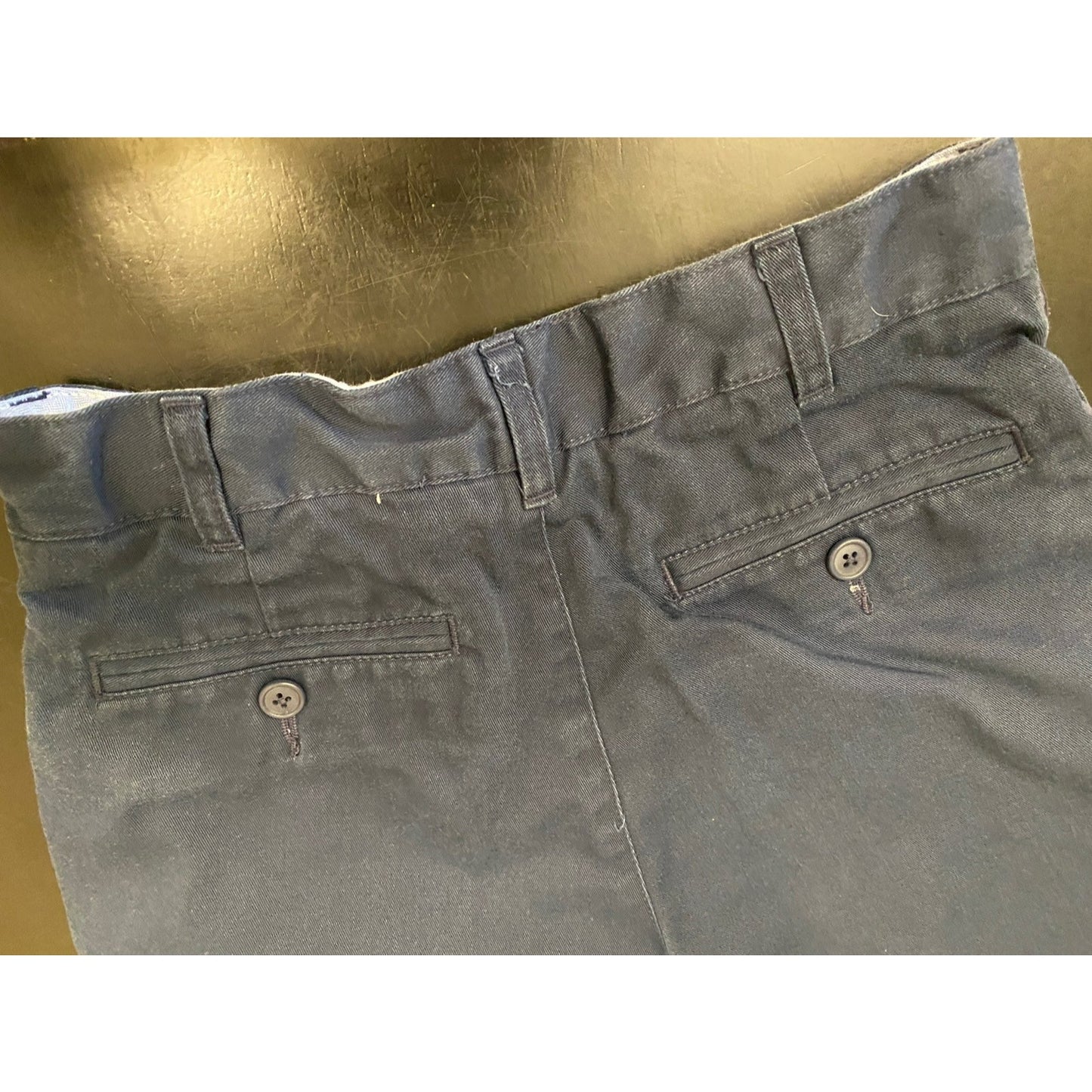 12S boys Lands End navy school Shorts
