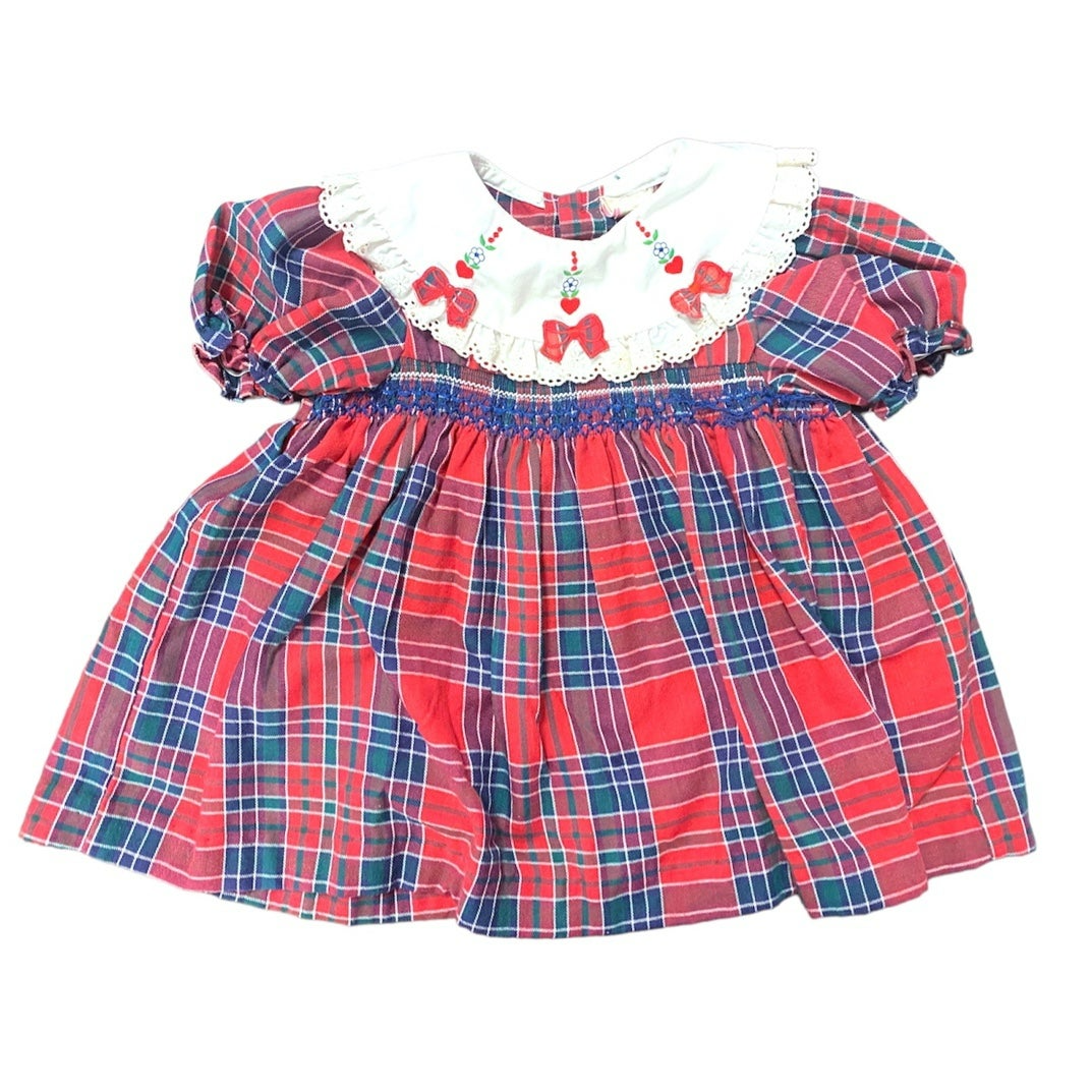 24 months vintage smocked dress